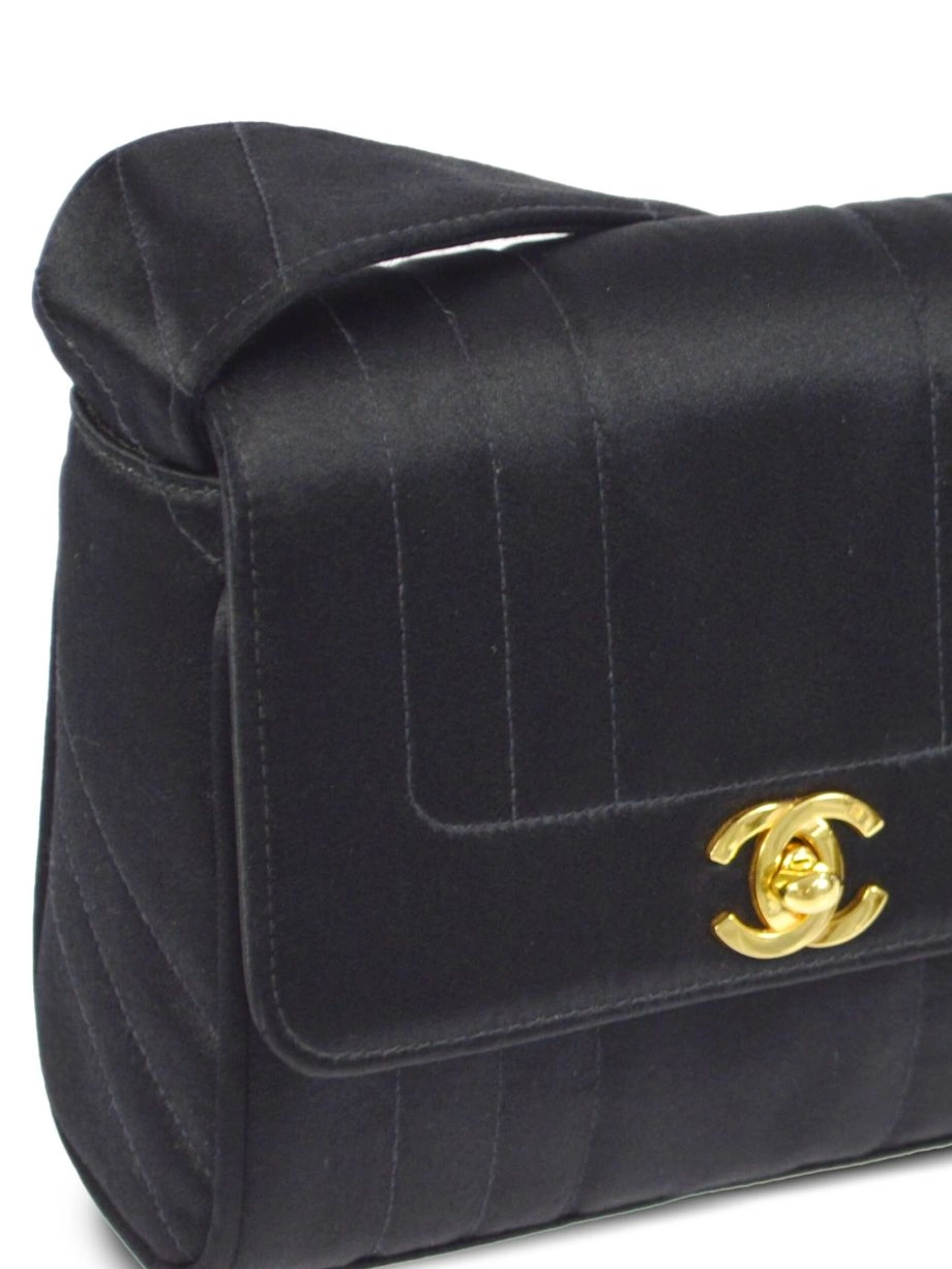 Affordable HOT SALE Mademoiselle CHANEL bag 1992 Women crossbody quilted 0424